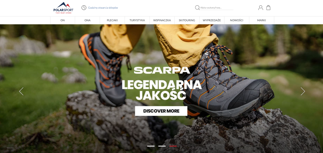 PolarSport: Ecommerce optimization for Core Web Vitals, ☉We Are Virtua